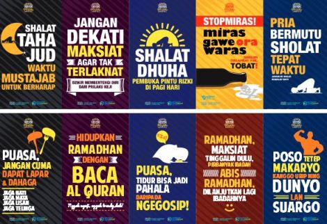 Download 25 Poster Dakwah Edisi Ramadhan 1436H  Hello 